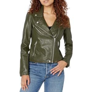 New Women’s BLANKNYC Leather Moto Jacket Size S